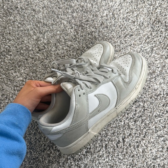 Nike Shoes - Grey Fog Nike Low Dunks Shoes